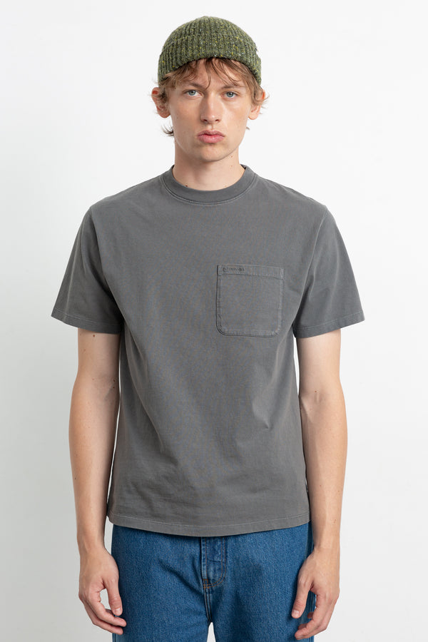Edmmond Studios Mini Logo T-Shirt Grey Herren grau