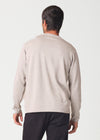 Klitmøller Noah Knit Cream Melange Strickpullover Herren creme