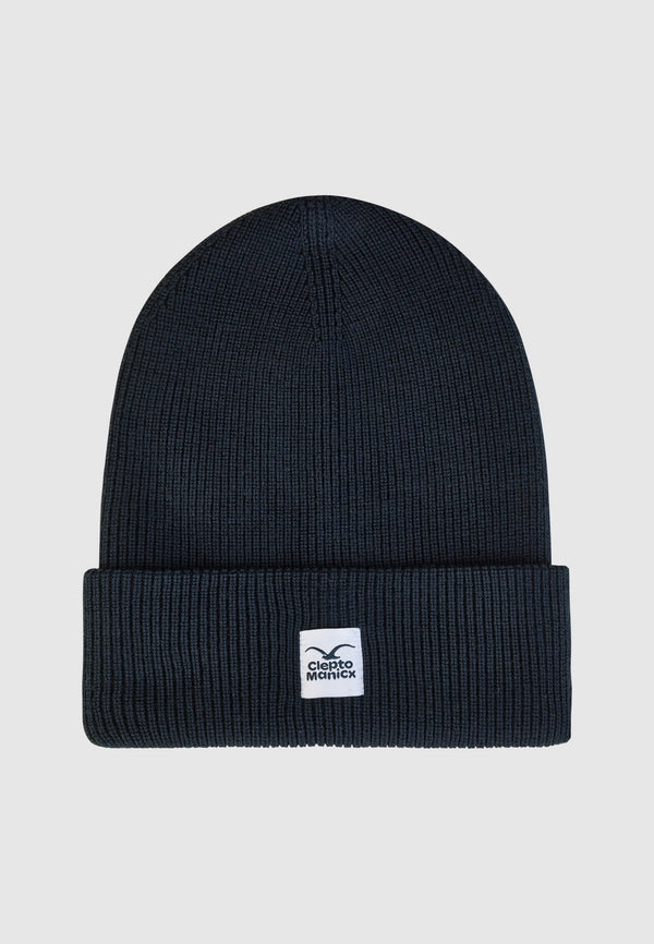 Cleptomanicx CI Sky Captain Beanie Unisex dunkelblau