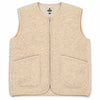 Coldbreaker Pepitko Wool Vest Wollweste Beige Wollweiß unisex