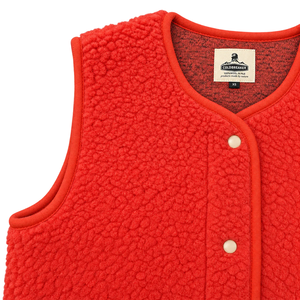 Coldbreaker TYB Coral Wollweste koralle unisex