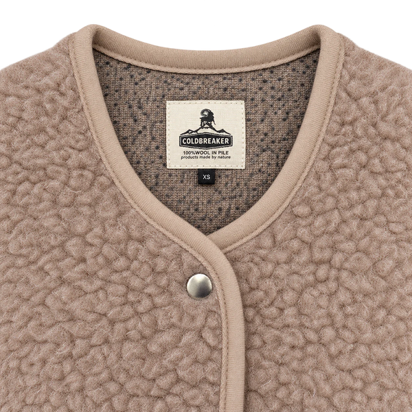 Coldbreaker TYB Tan Wollweste beige unisex