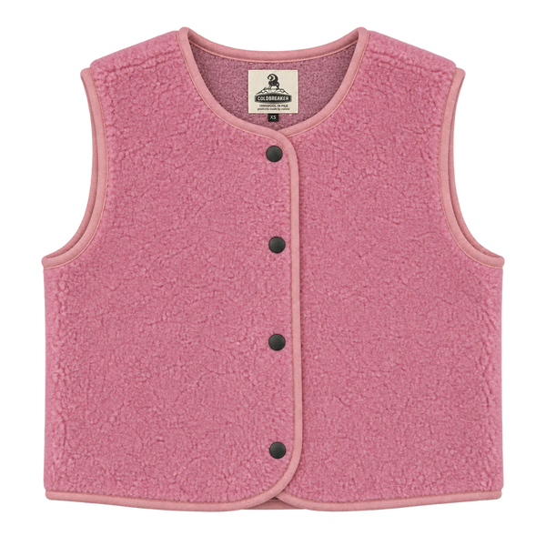 Coldbreaker TYB Venetian Pink Wollweste altrosa unisex