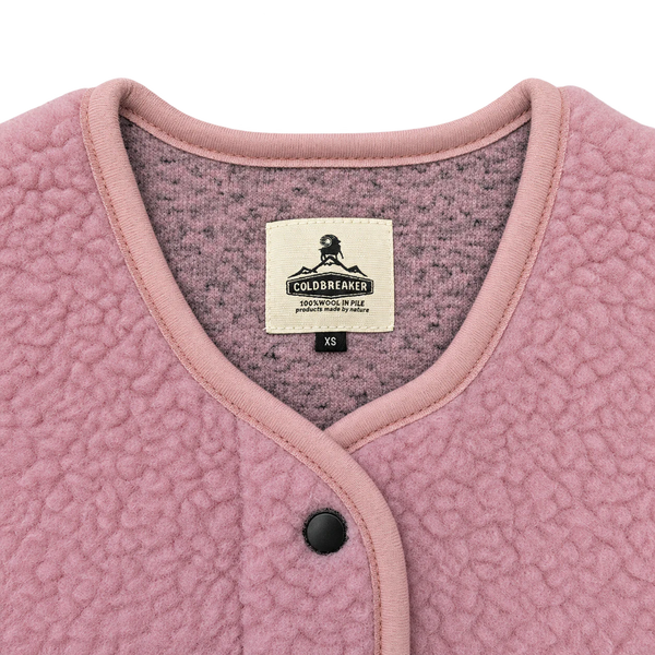 Coldbreaker TYB Venetian Pink Wollweste altrosa unisex