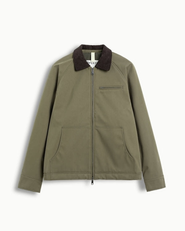 Brixtol Textiles Carter Padded Deep Fern Jacke Wasserdicht grün