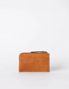 O MY BAG Lola Coin Purse Cognac Classic Leather Geldbörse braun