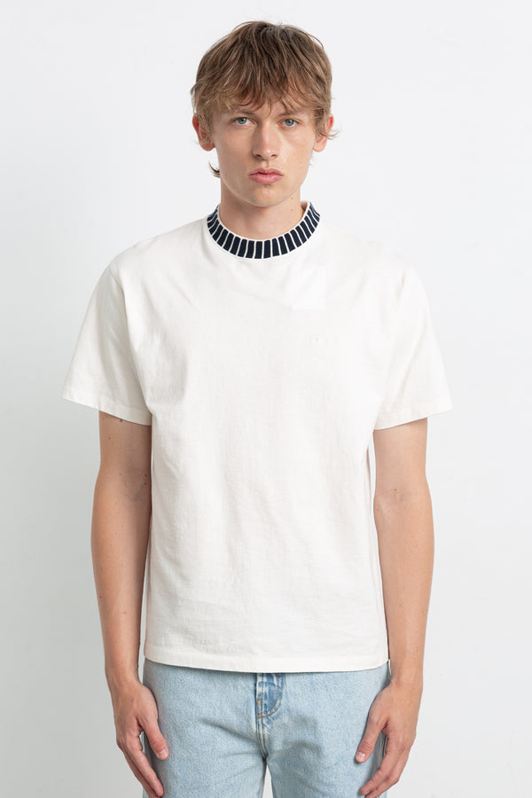 Edmmond Studios Loom T-Shirt Off White Herren weiß