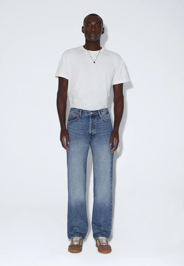 Dr. Denim Dash Straight Denim Jeans Hose Herren Stream Sky Fade