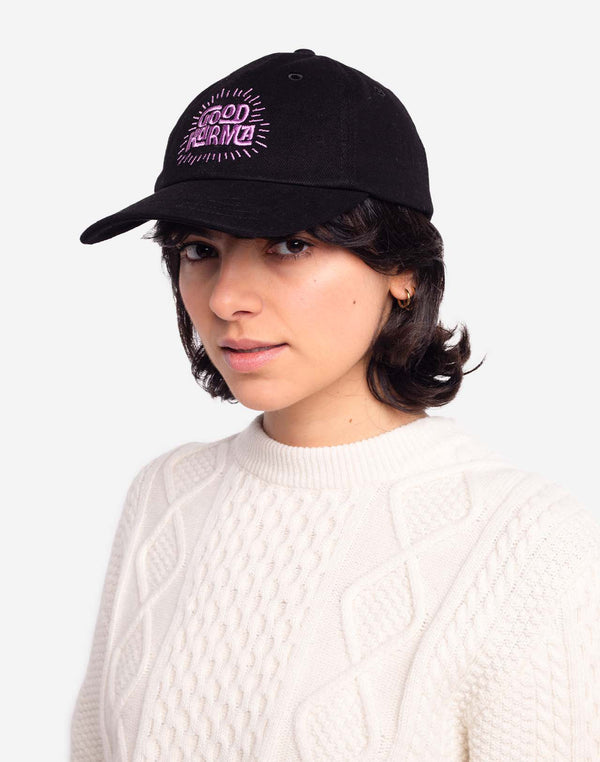 Olow Good Karma 6 Panel Cap unisex schwarz