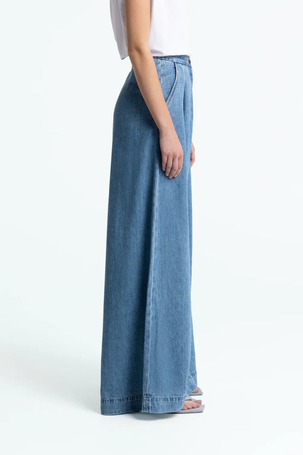 Kings of Indigo Elsa Pant Hose Damen blau