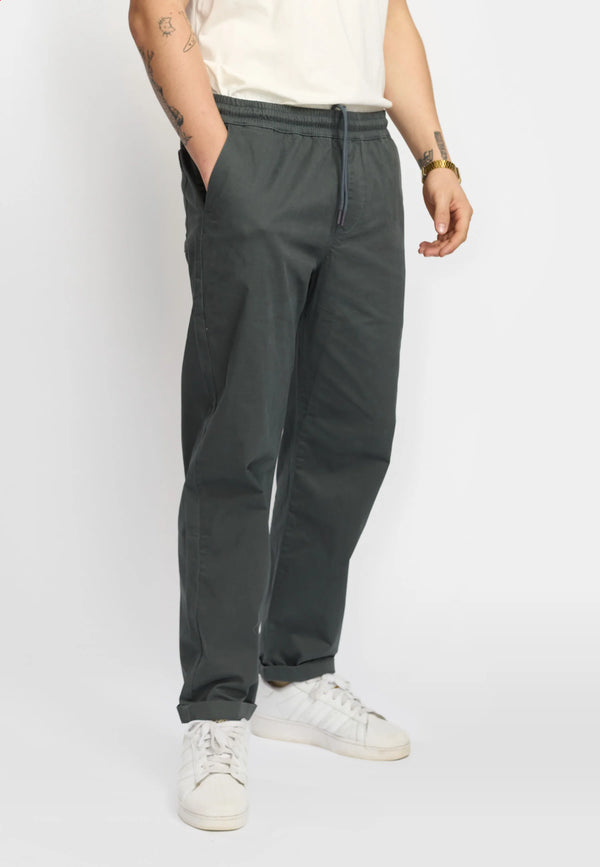 Revolution Casual Trousers Black Herren dunkelgrau