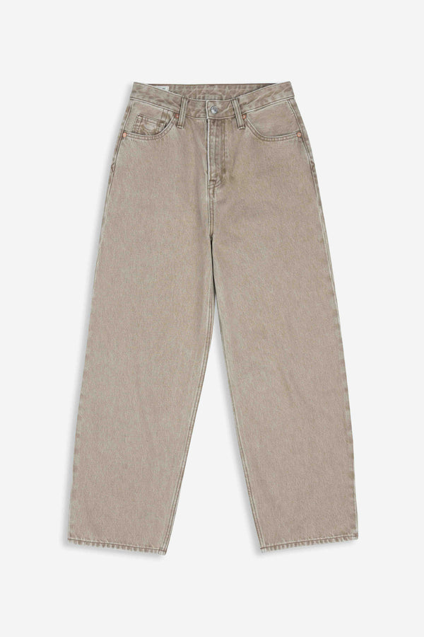 Kings Of Indigo Leila Dark Beige Damen Jeans Hose beige