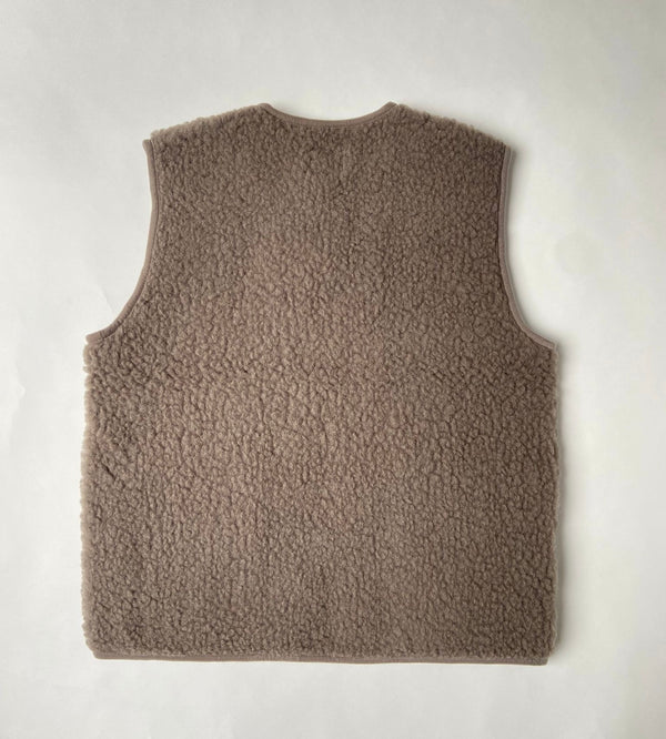 Coldbreaker Pepitko Wool Vest Wollweste Mouse braun unisex