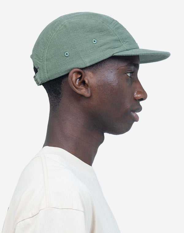 Olow Casquete Five Panel Signature Panel Pomba Cap Unisex salbeigrün