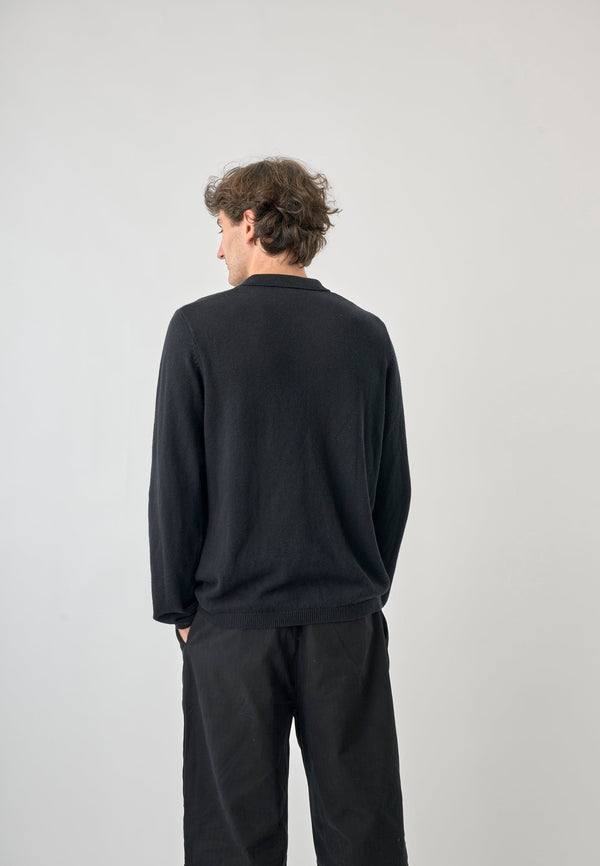 Cleptomanicx Men Anyway Crewneck Pullover Herren schwarz
