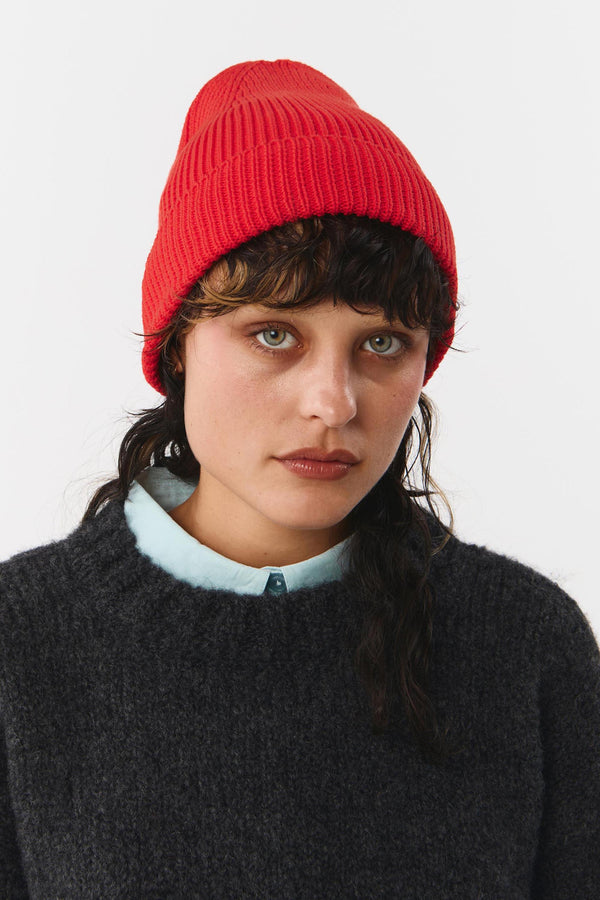 Suite 13 Zion Beanie Organic Cotton unisex Mütze rot