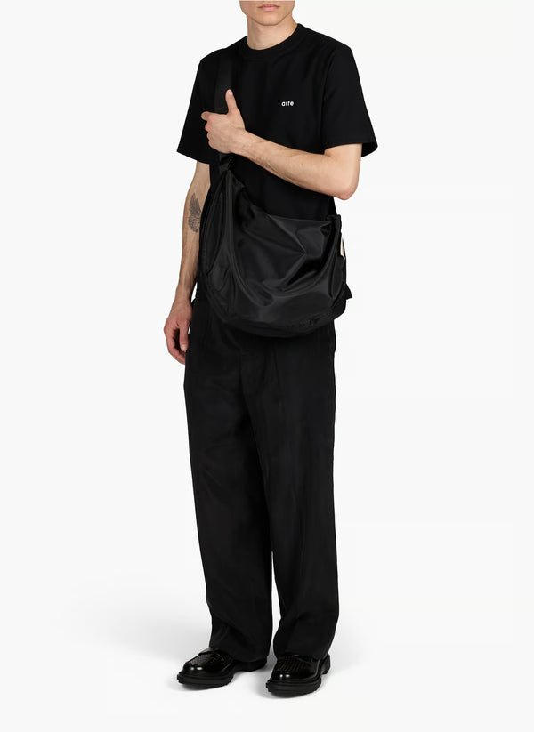 AY Studios Messenger Bag Black Unisex Umhängetasche schwarz