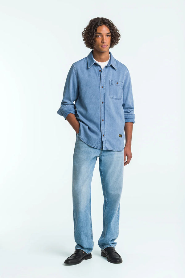 Kings Of Indigo Noah Super Light Used Jeans Unisex Five Pocket blau