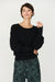 SKFK Ibar GOTS Sweater Damen Pullover Bio Baumwolle schwarz