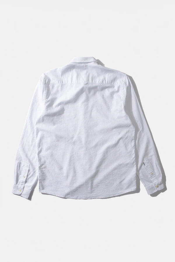 Edmmond Studios White Oxford Shirt Hemd Herren weiss