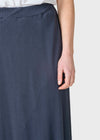 Klitmøller Nora Long Skirt Navy OCS Rock Damen blau