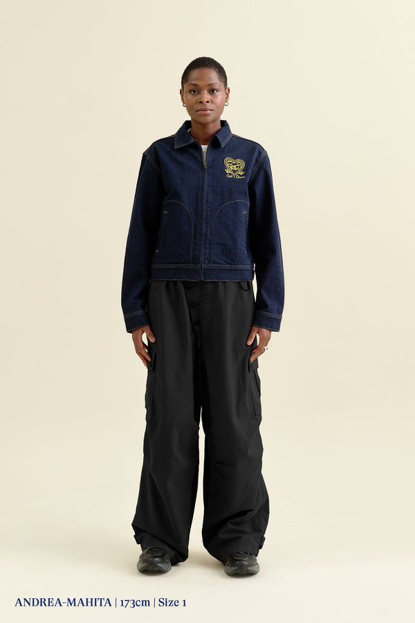DAWN MAY MAY Cargohose Schwarz – Ansicht 5