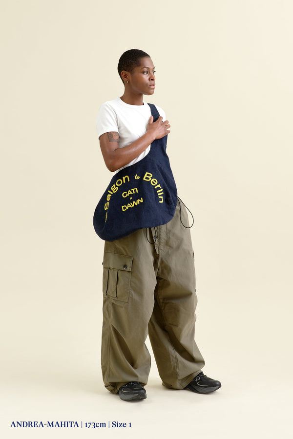 DAWN MAY MAY Cargohose Moss Green – Ansicht 2