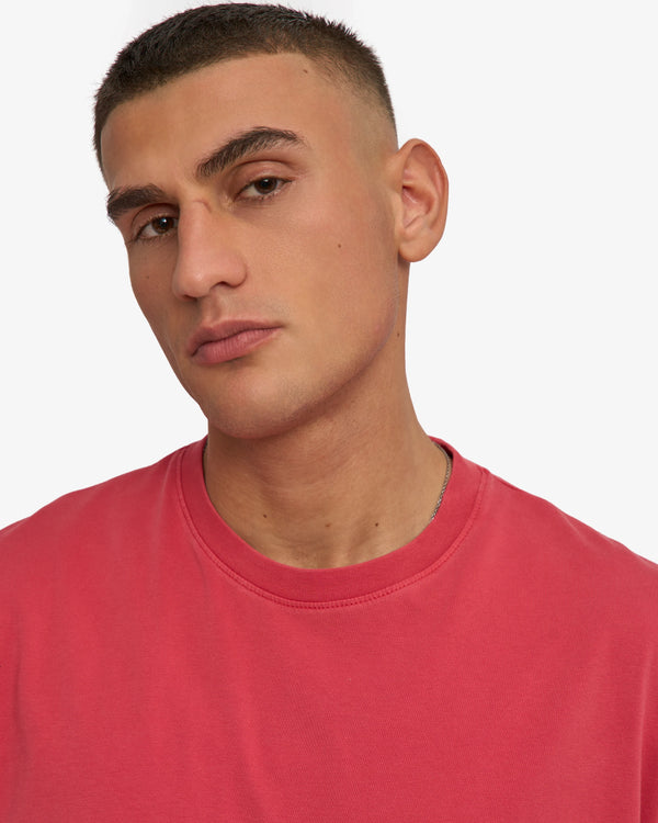 Colorful Standard Oversized T-Shirt Faded Red Herren rot