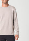 Klitmøller Noah Knit Cream Melange Strickpullover Herren creme