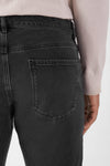 Dawn RISE Relaxed Tapered Vintage Black Minimal Stretch Jeans Herren
