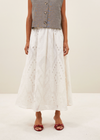 By-Bar Juta Mist Skirt Rock Damen creme