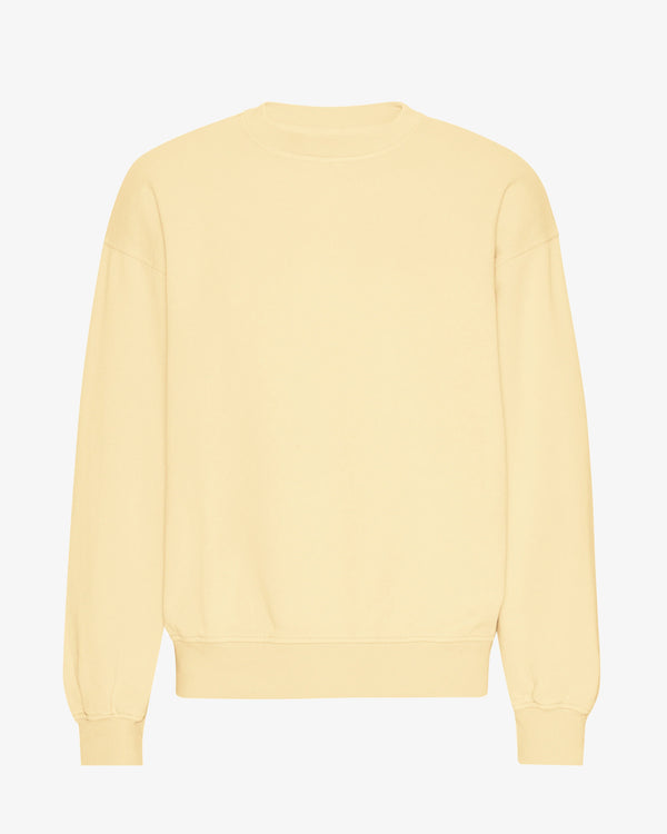 Colorful Standard Oversized Organic Crew Pullover Herren gelb