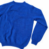 Harley of Scotland Brushed Wool Pullover Herren Saphirblau