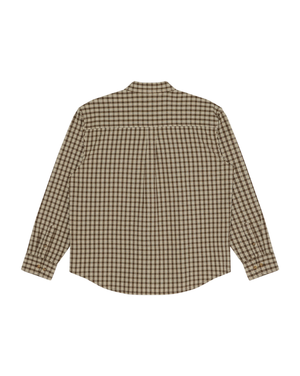 OBEY Bigwig Axel Shirt Canteen Multi Herren Hemd kariert braun