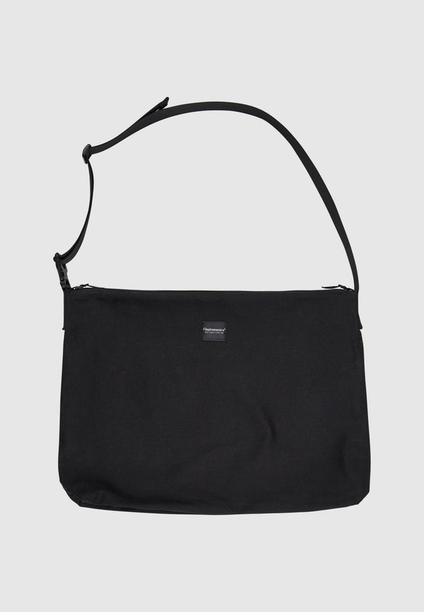 Cleptomanicx Schultertasche Port Sling Blue Graphite Schwarz