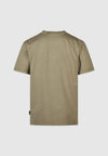 Cleptomanicx Tea Leaf Ligull Washed Boxy Tee T-Shirt Herren gewaschenes grün