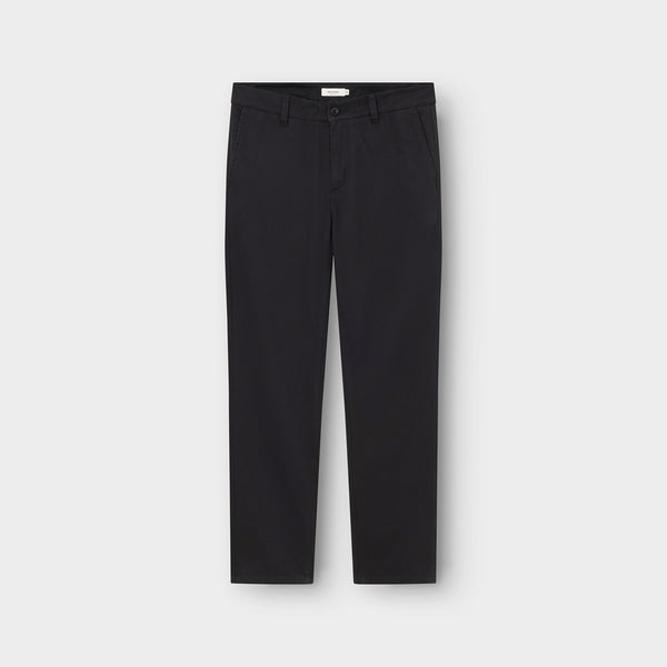 Dedicated Sund Black Chinohose Herren schwarz – Rückansicht