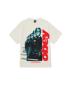 Obey Love Is Brutal T-Shirt Vintage White Herren Shirt Print weiß