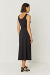 SKFK Kala Dress Damen Midikleid schwarz