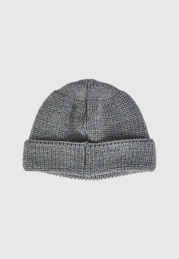Cleptomanicx WALO Beanie Heather Grey Grau