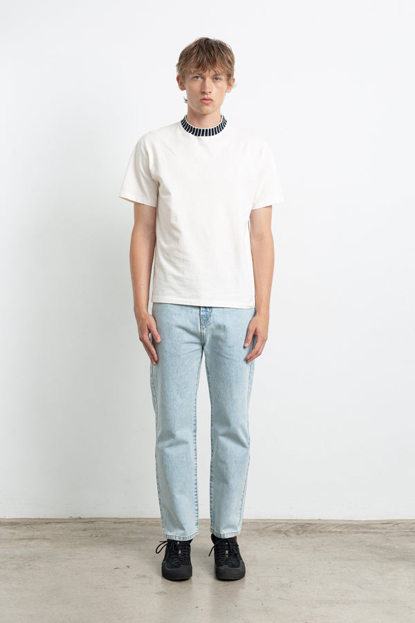 Edmmond Studios Loom T-Shirt Off White Herren weiß