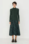 SKFK Anuket LS Shirt GOTS Dark Green Damen Longsleeve grün