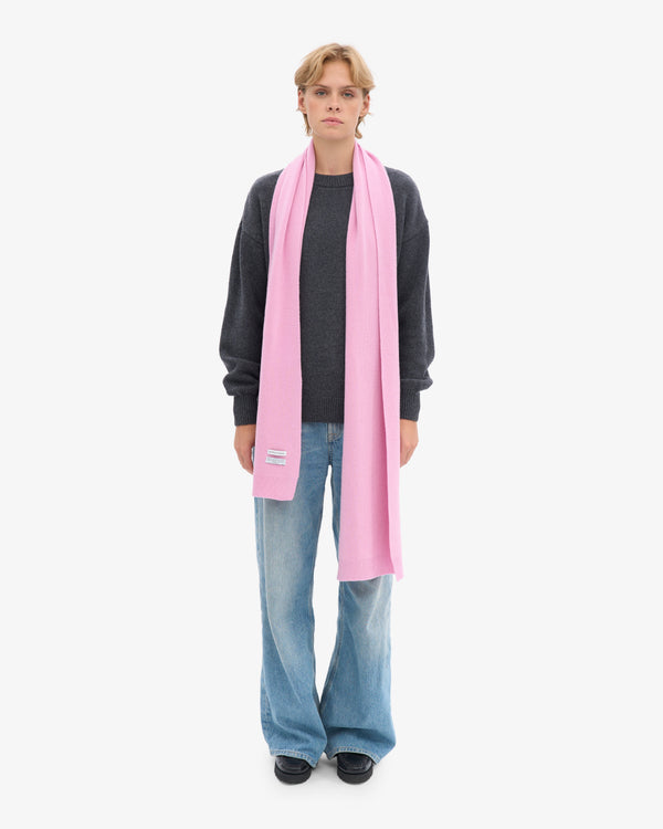 Colorful Standard Merino Wool Scarf Scarlet Red Schal rot