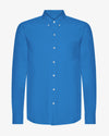 Colorful Standard Pacific Blue Organic Button-Down Shirt Hemd Herren blau