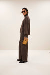 By-Bar Sammie Pullover Biscuit Damen Merino Strick braun