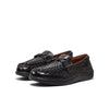 KEEN UNEEK Loafer Nocturnal Black Leder Schuhe Herren schwarz