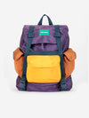 Bobo Choses Colorblock Backback Unisex Rucksack Oldschool violett