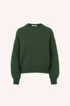 By-Bar Sonny Frosted Olive Mohair Pullover Damen grün