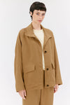 Elvine Majlis Utility Jacket Damen Jacke Paperbag beige