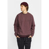 Revolution Printed Crewneck Dustpurple Everyday Heroes Pullover Herren bordeaux